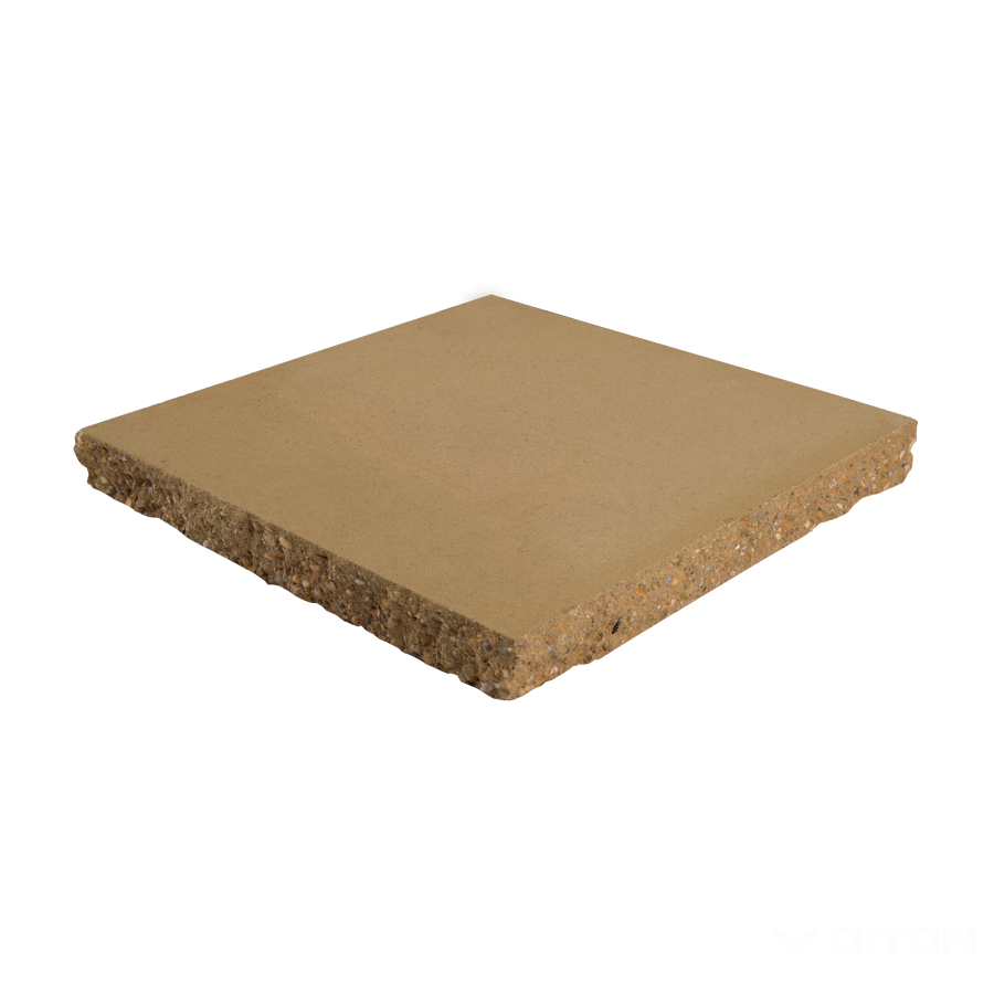 Strieška ZD - stĺpiková, štiepaná okrová