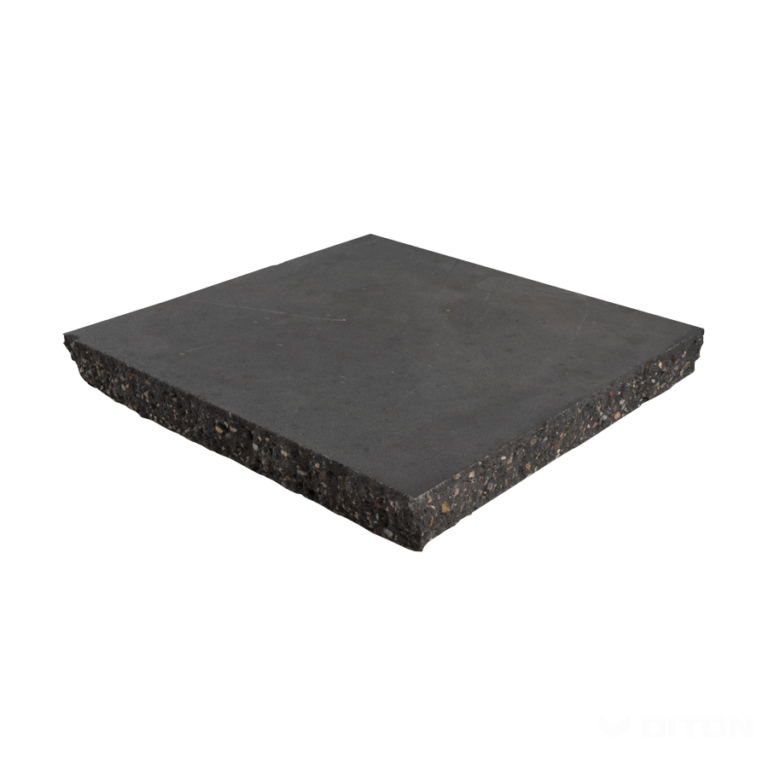 Strieška ZD - stĺpiková, štiepaná čierna