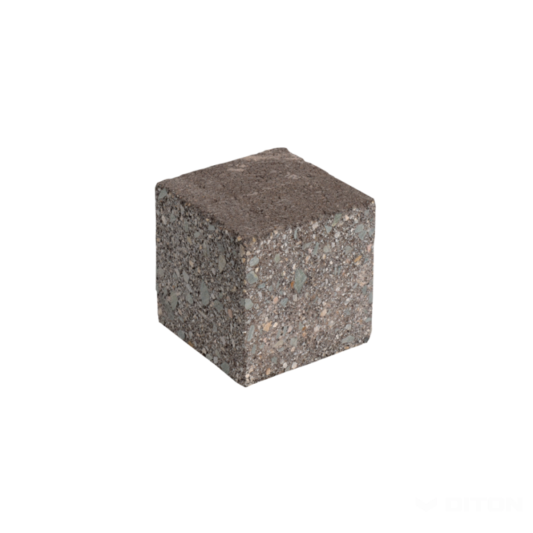 Murovací blok History - strieška - stredová kocka hnedá