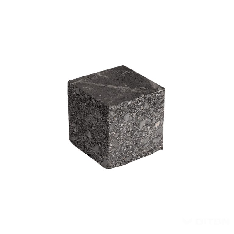 Murovací blok History - strieška - stredová kocka čierna