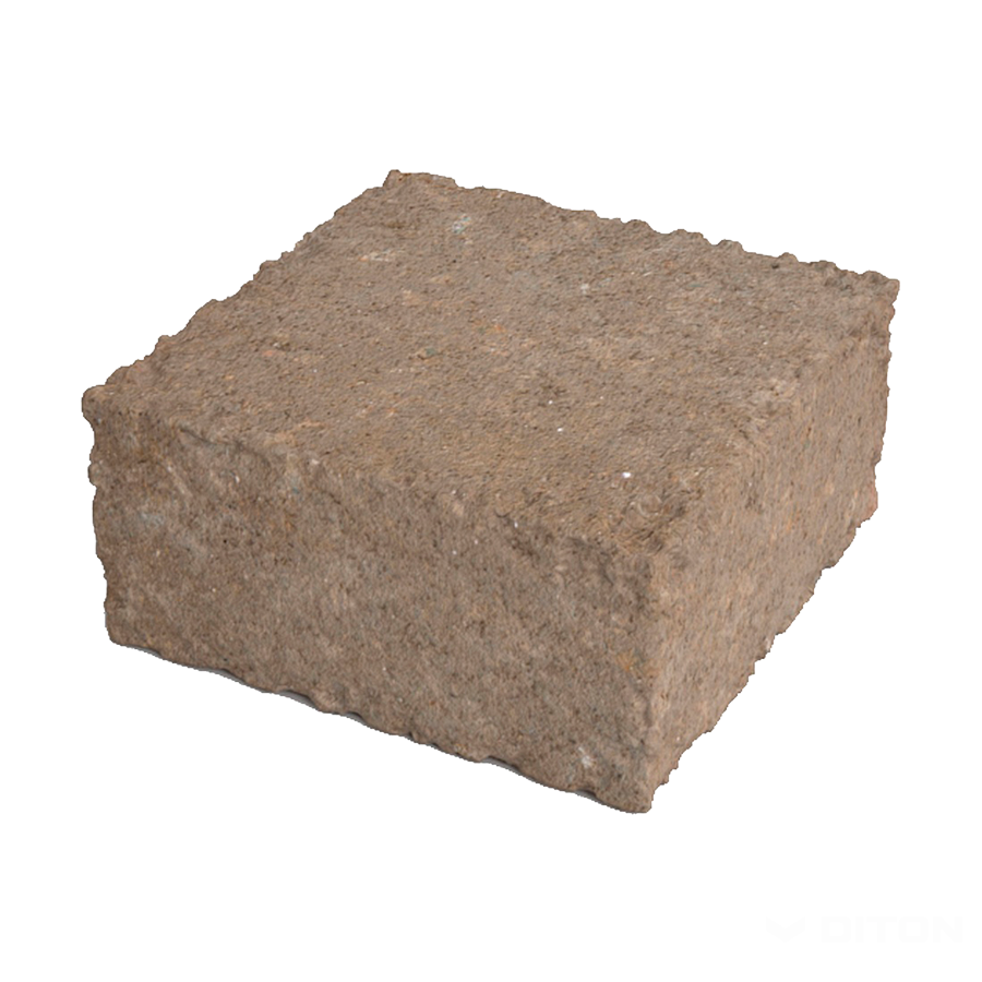 Murovací blok History - nízky kameň polovičný okrový