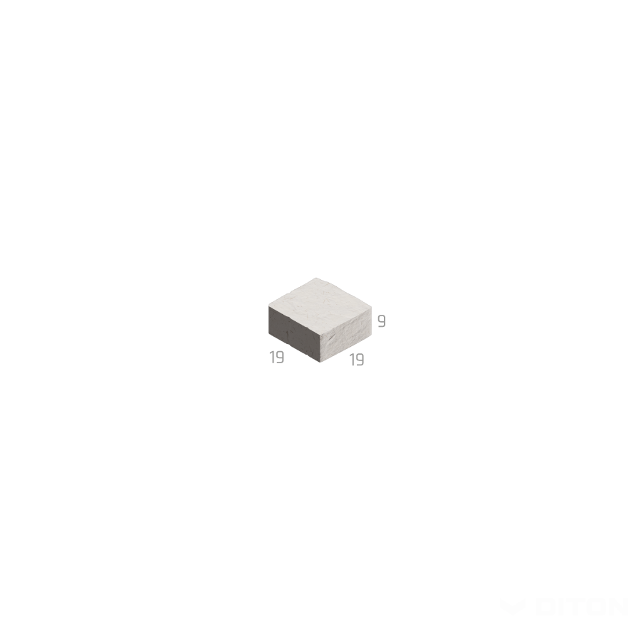 Murovací blok History - nízky kameň polovičný čierný – Obrázok 2