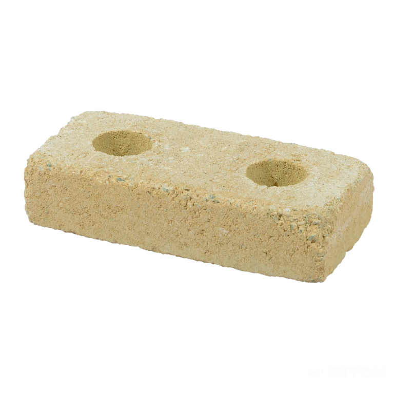 Murovací blok History - nízky kameň s otvorom piesková